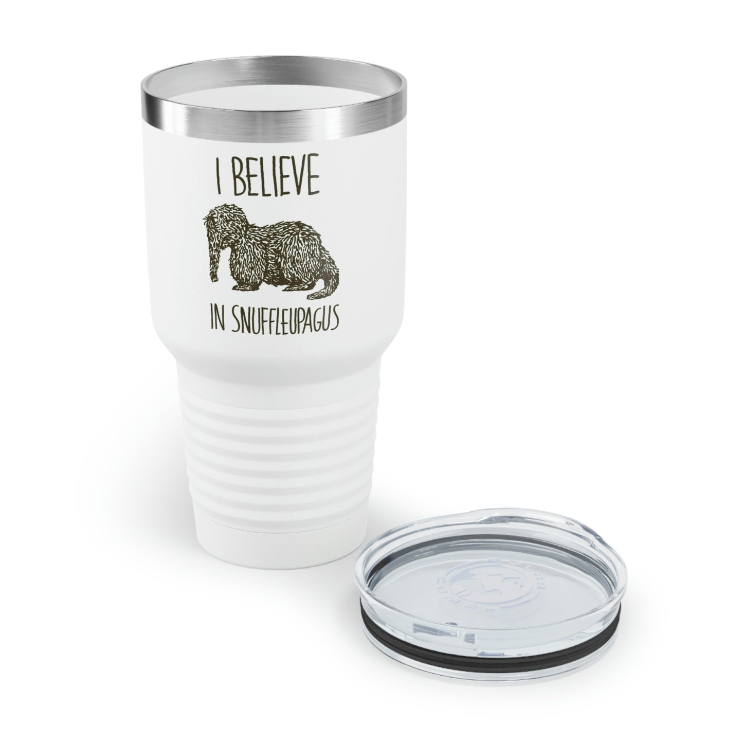 I believe in Snuffleupagus - Ringneck Tumbler, 30oz