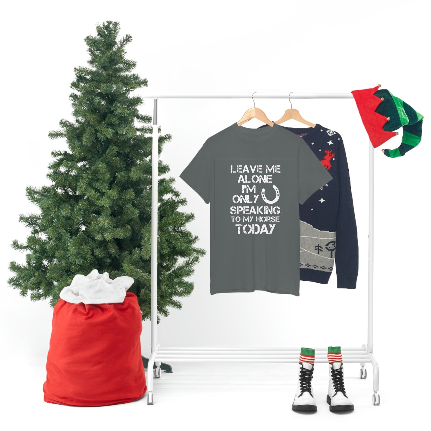Leave Me Alone - Adult Tee (Front Logo)
