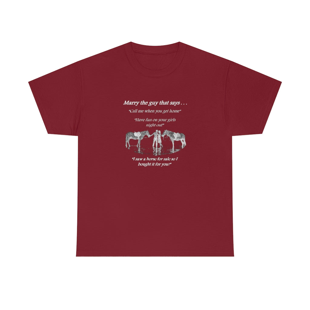 The ONE! - Adult Tee (Front Logo) - White Print