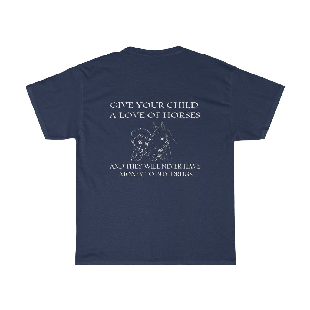 Say NO to Drugs - Adult Tee (Back Logo)