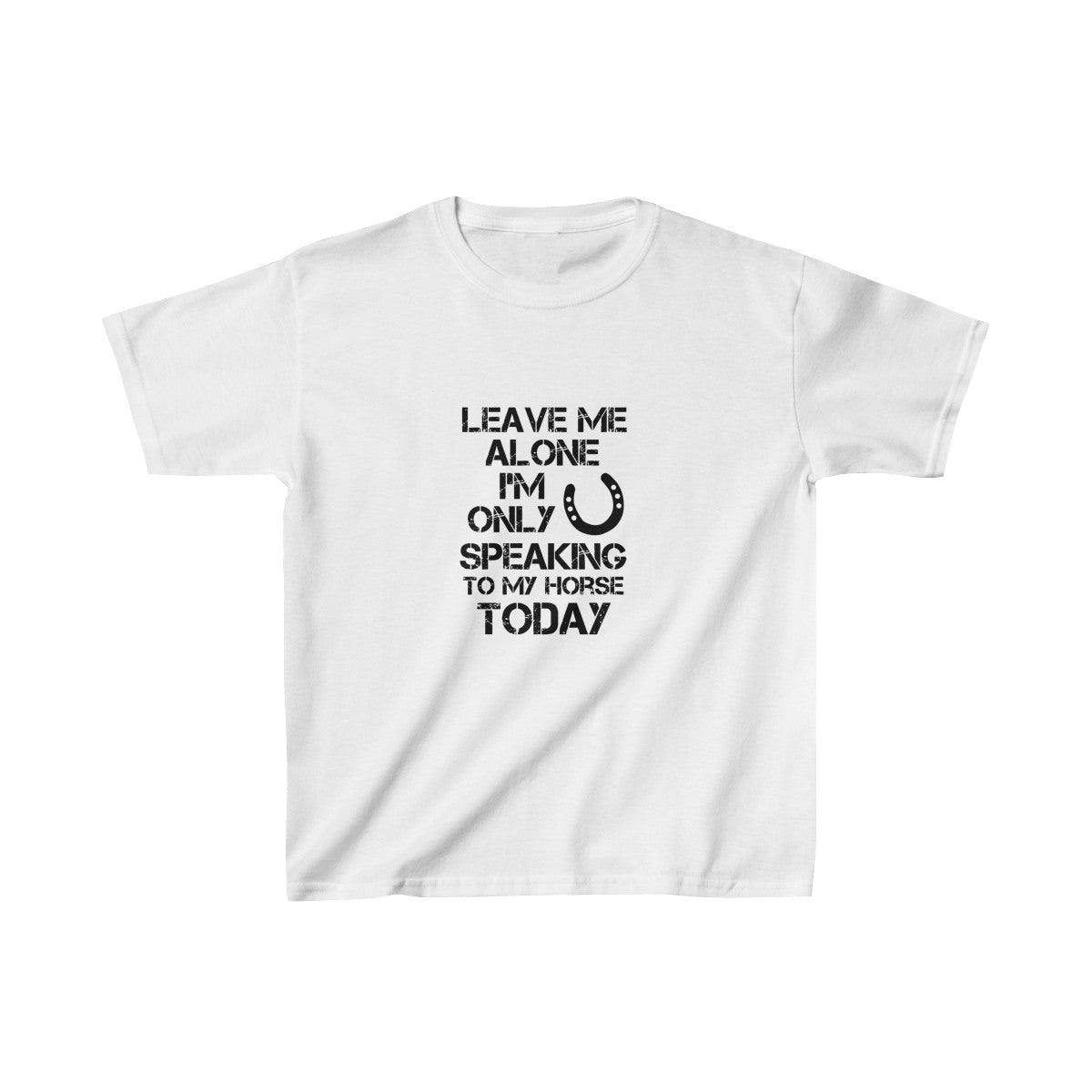 Leave Me Alone - Kids Heavy Cotton™ Tee