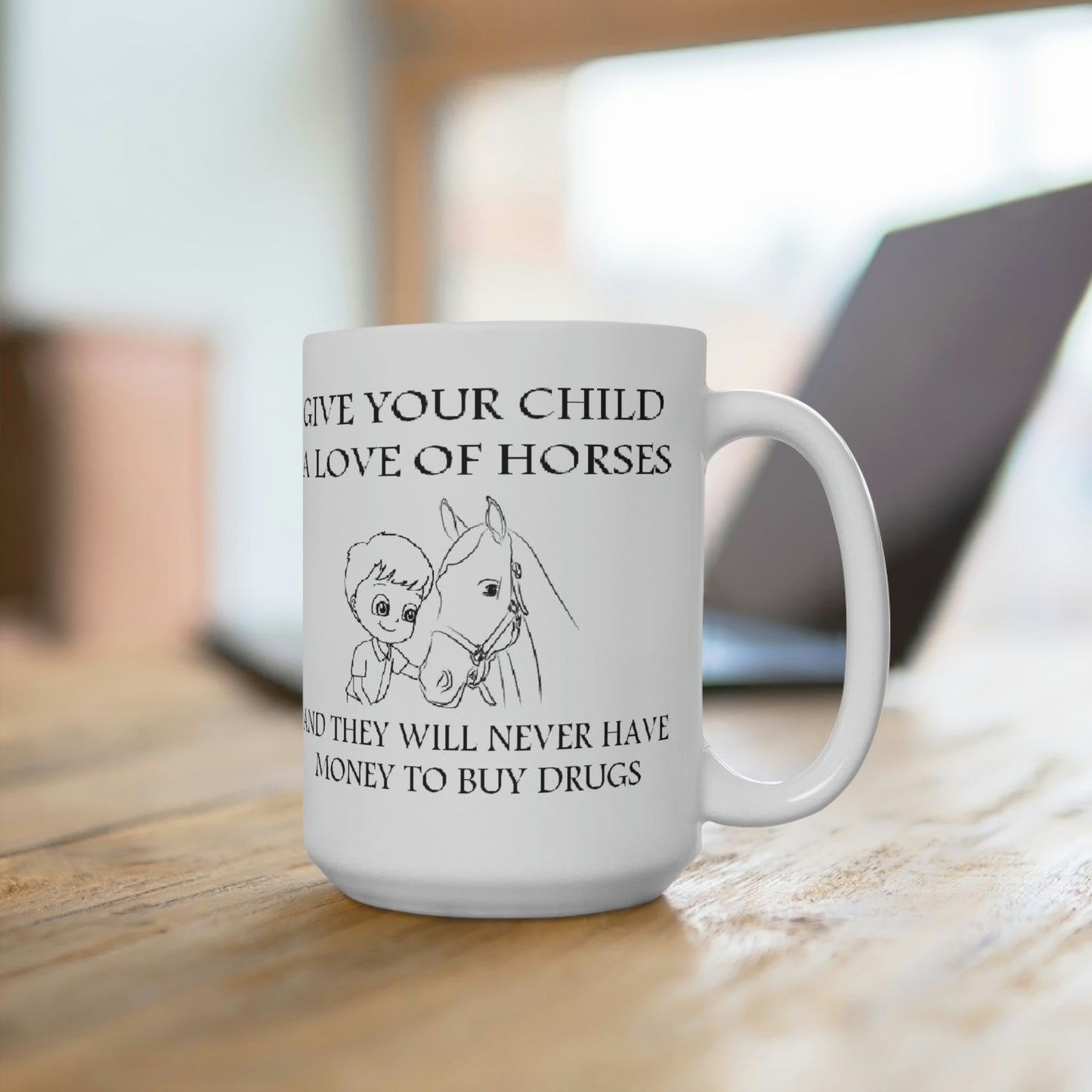 Say NO to Drugs - White Ceramic Mug