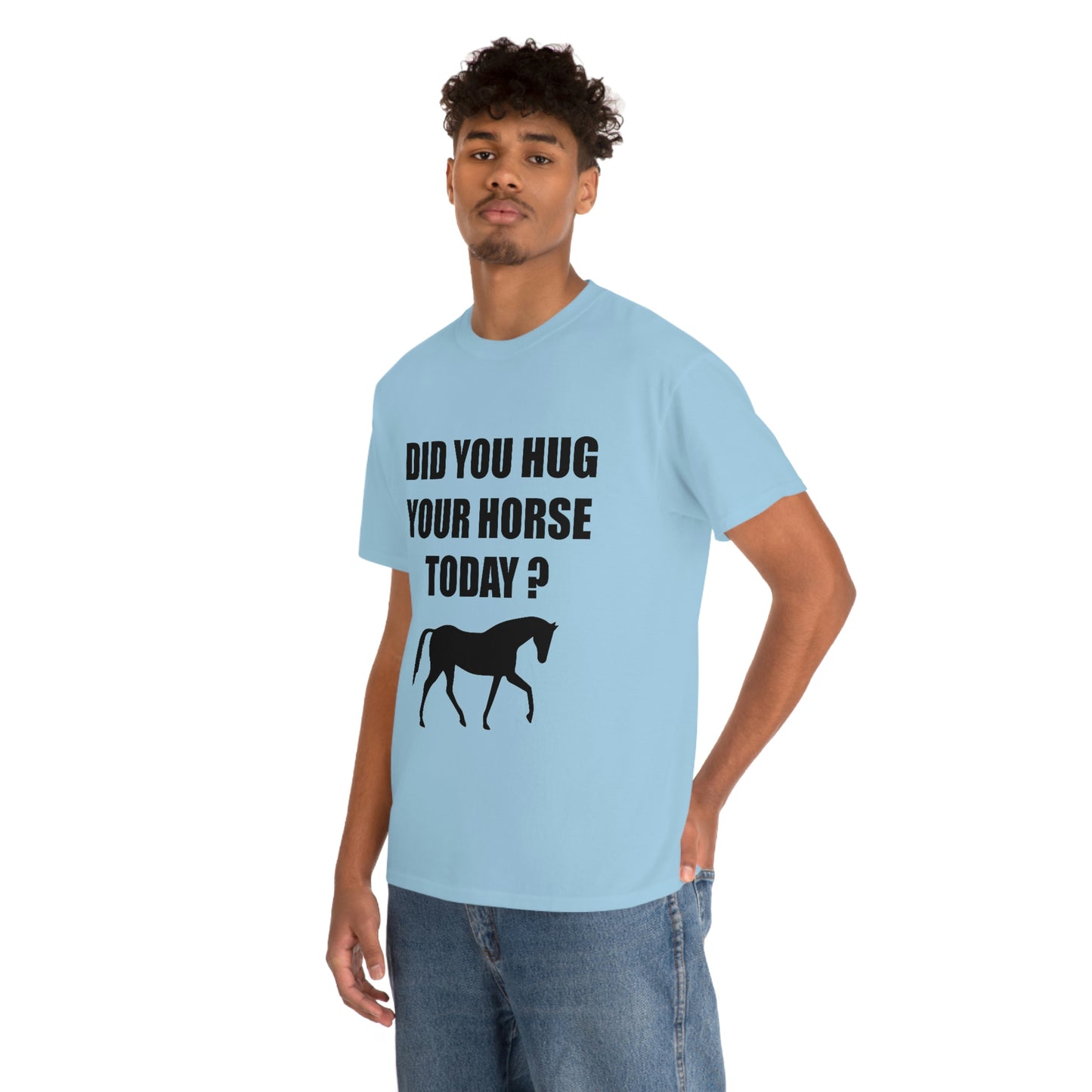 Horse Hugs - Adult Tee (Front Logo)