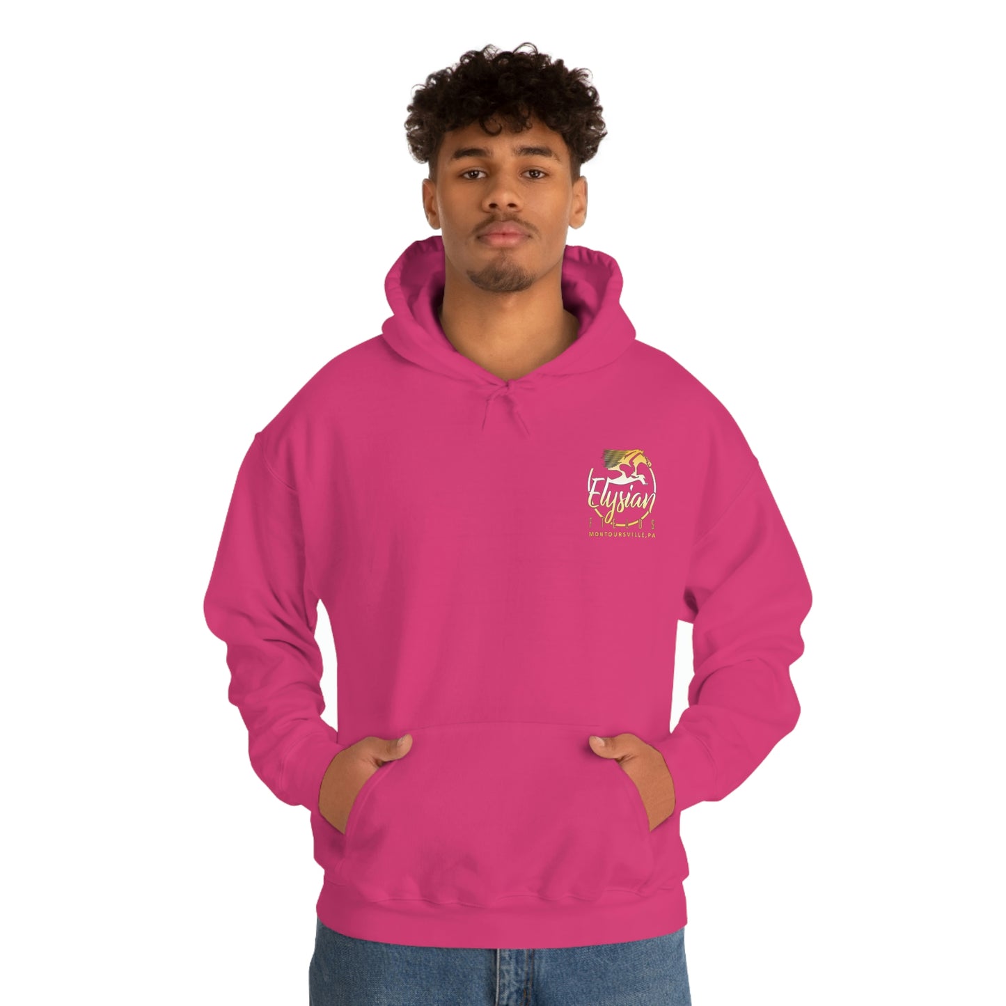 Elysian Fields - Adult Unisex Heavy Blend™ Hooded Sweatshirt - Color Logo