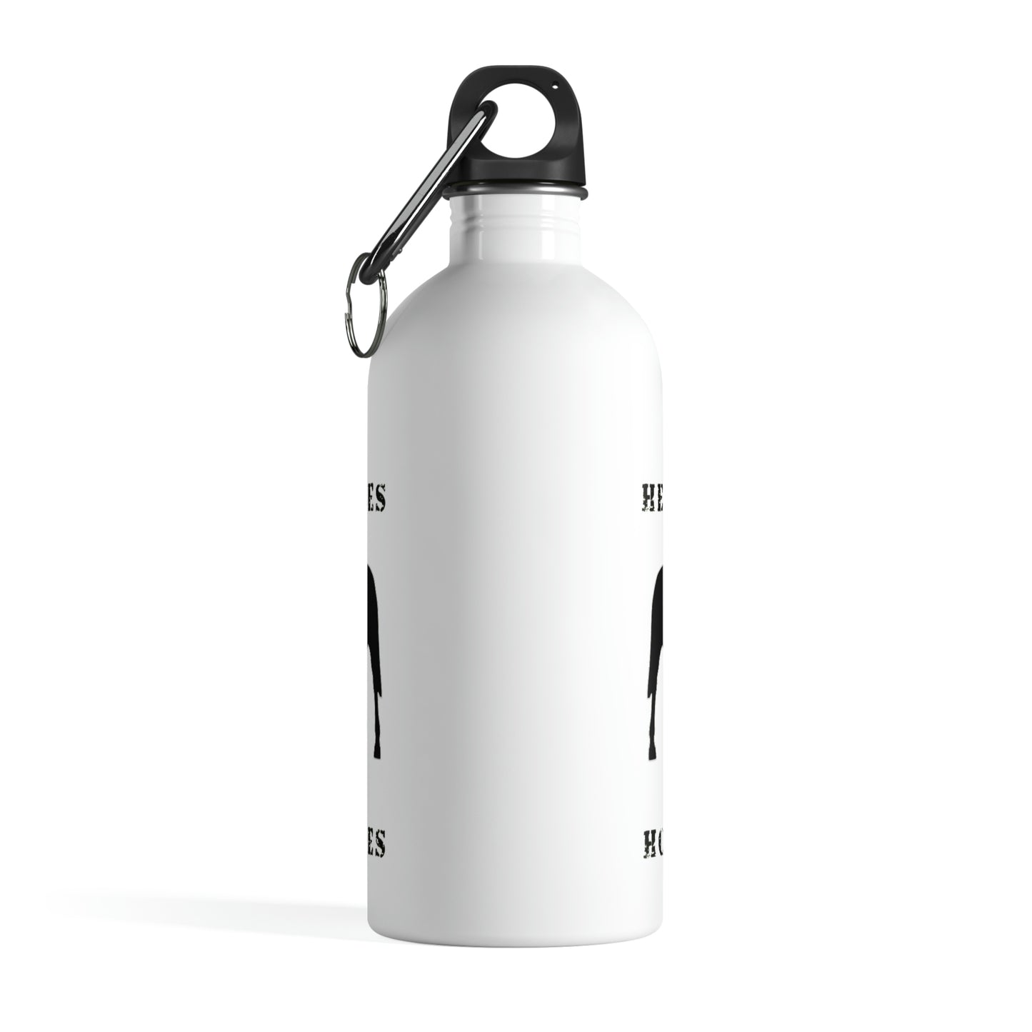 6H - Heart - Stainless Steel Water Bottle