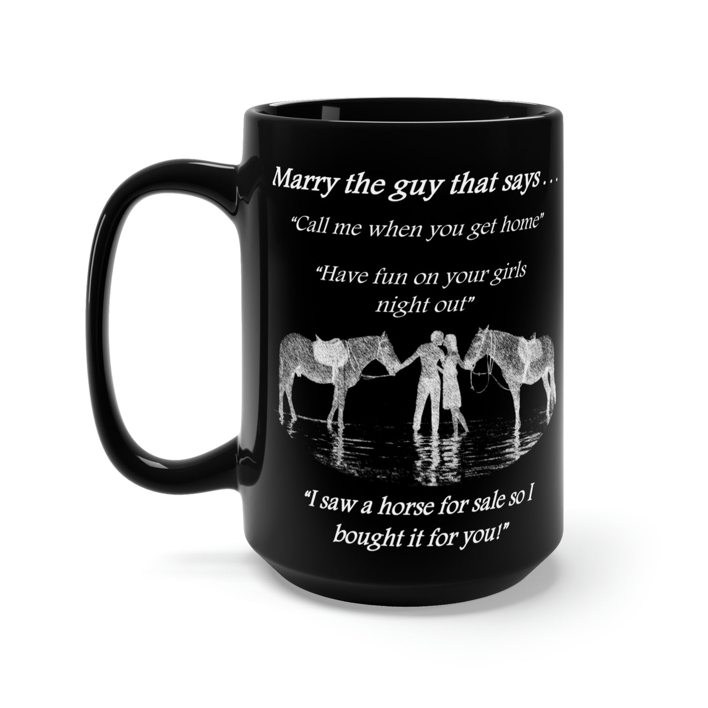 The ONE! - Black Mug 15oz