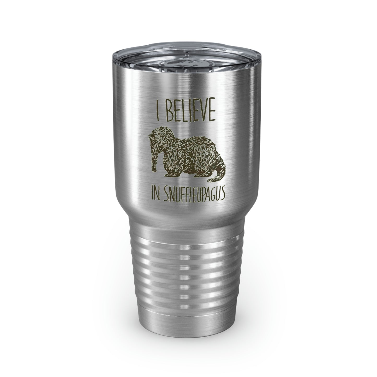 I believe in Snuffleupagus - Ringneck Tumbler, 30oz