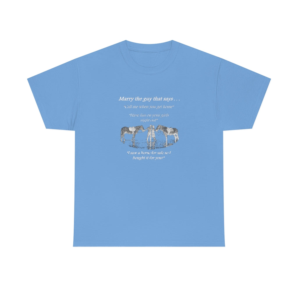 The ONE! - Adult Tee (Front Logo) - White Print