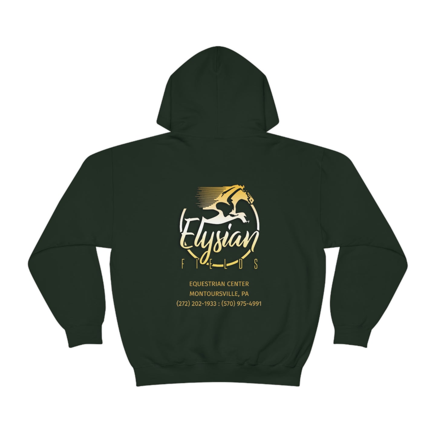 Elysian Fields - Adult Unisex Heavy Blend™ Hooded Sweatshirt - Color Logo