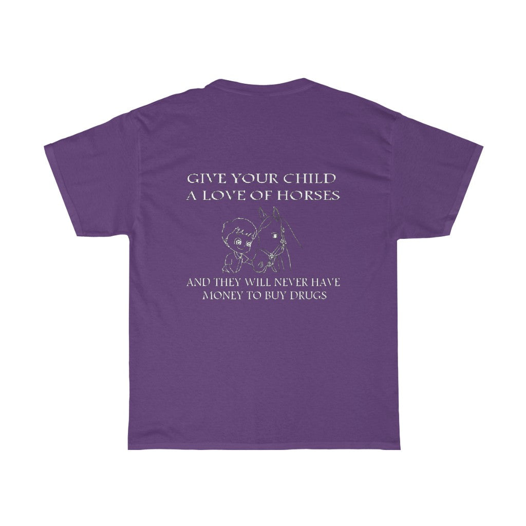 Say NO to Drugs - Adult Tee (Back Logo)