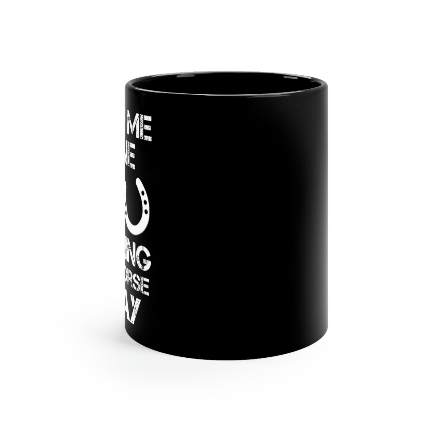Leave Me Alone - Black mug 11oz
