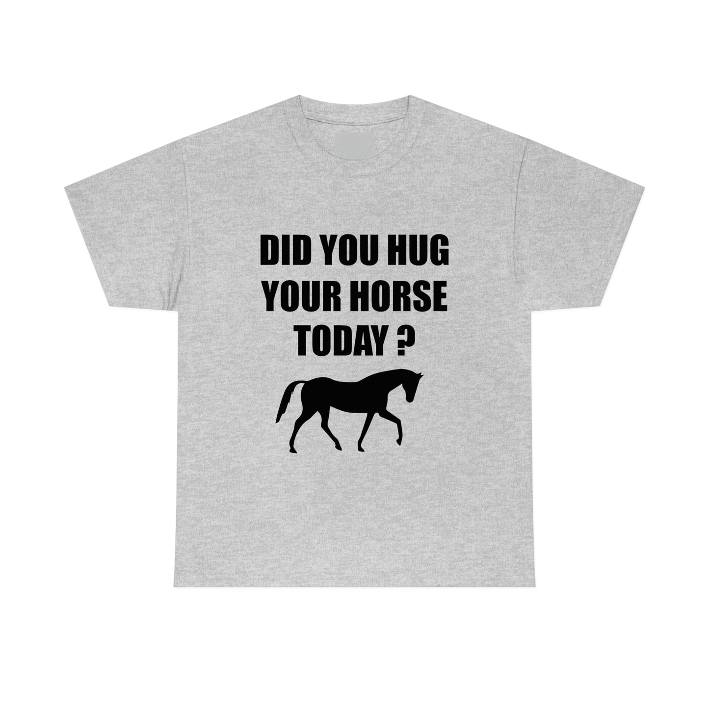 Horse Hugs - Adult Tee (Front Logo)