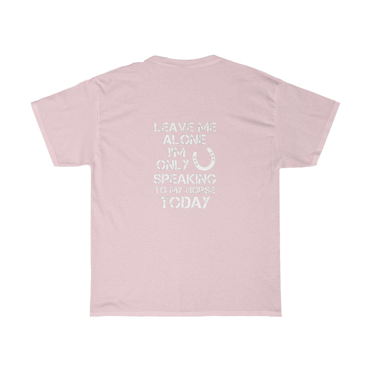 Leave Me Alone - Adult Tee (Back Logo)