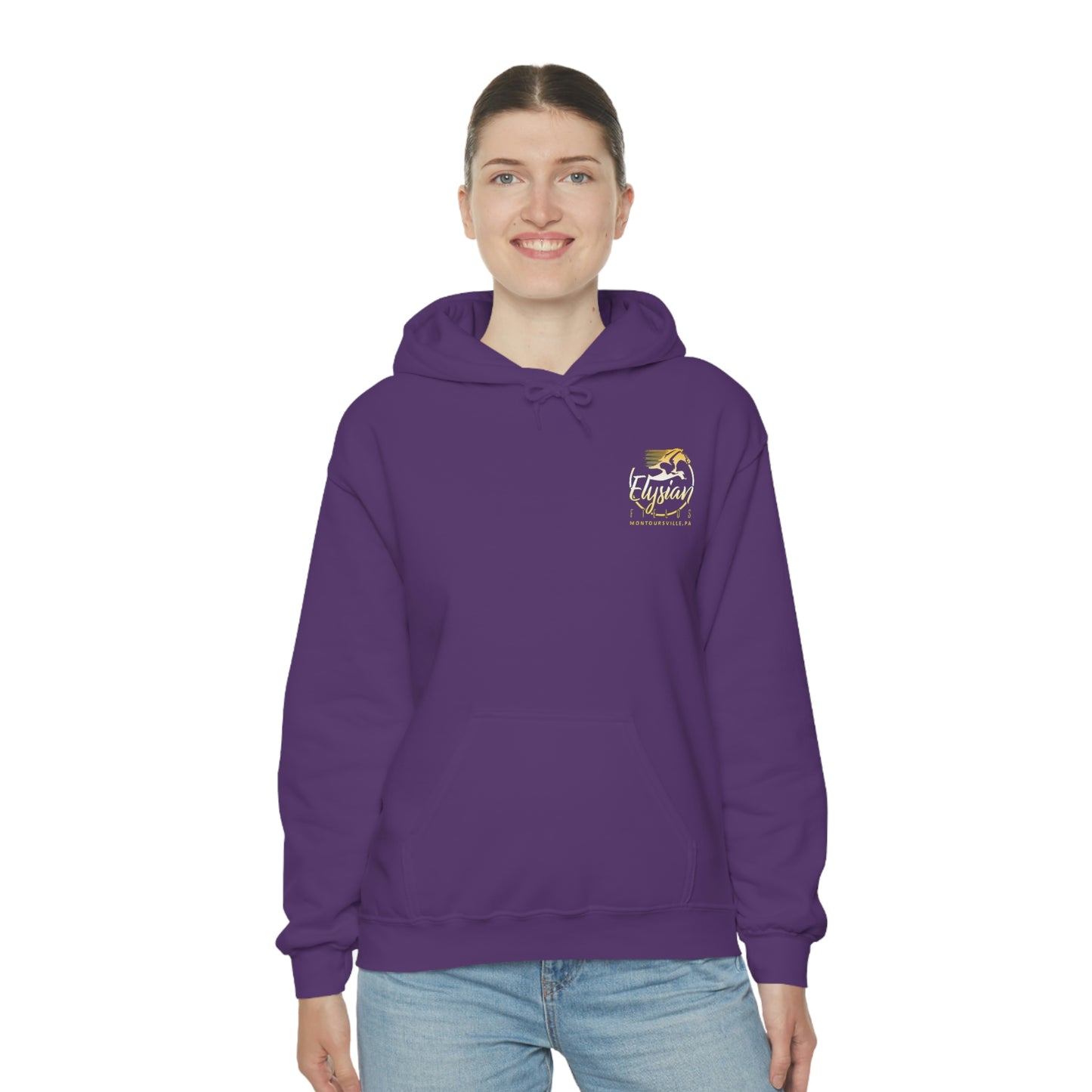 Elysian Fields - Adult Unisex Heavy Blend™ Hooded Sweatshirt - Color Logo