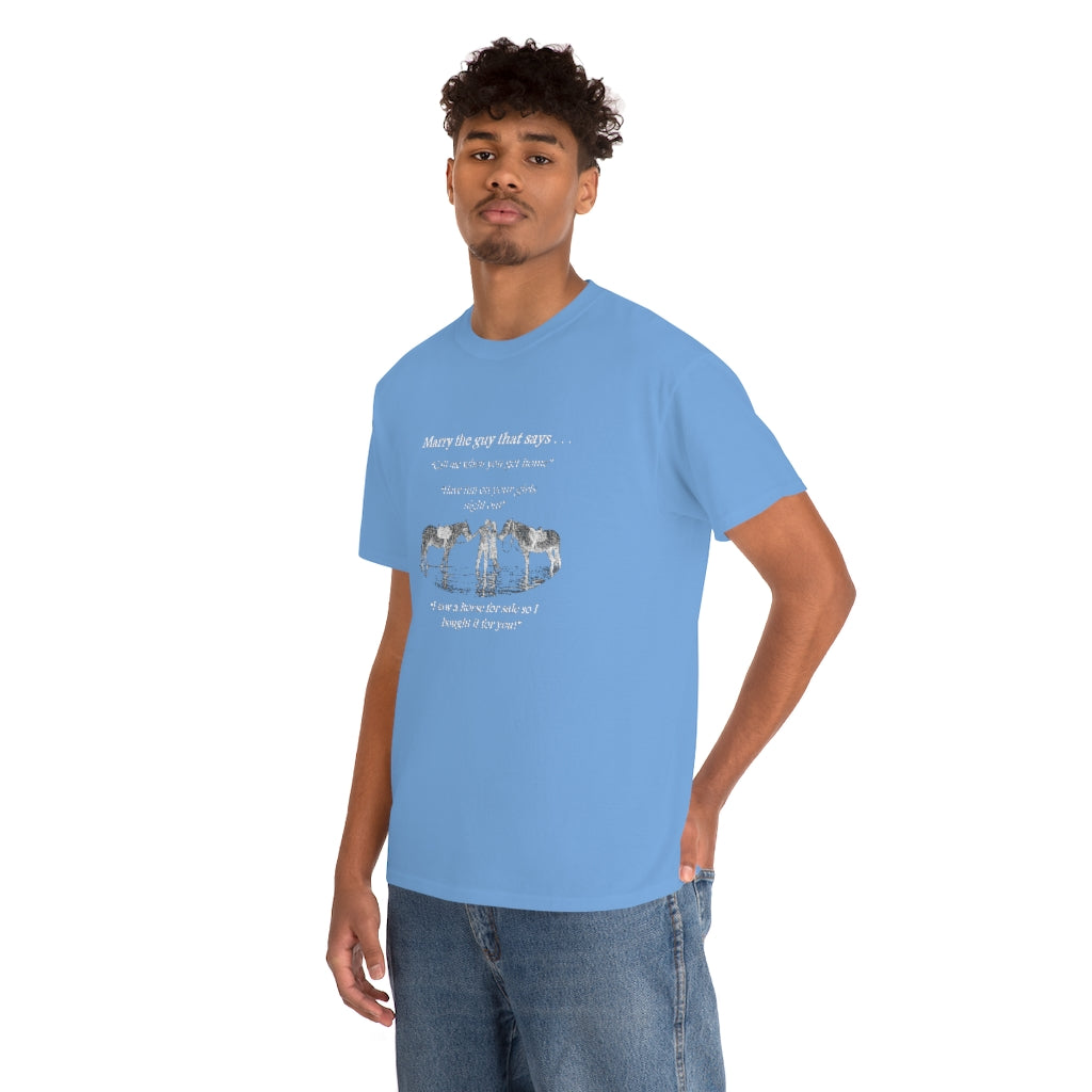 The ONE! - Adult Tee (Front Logo) - White Print