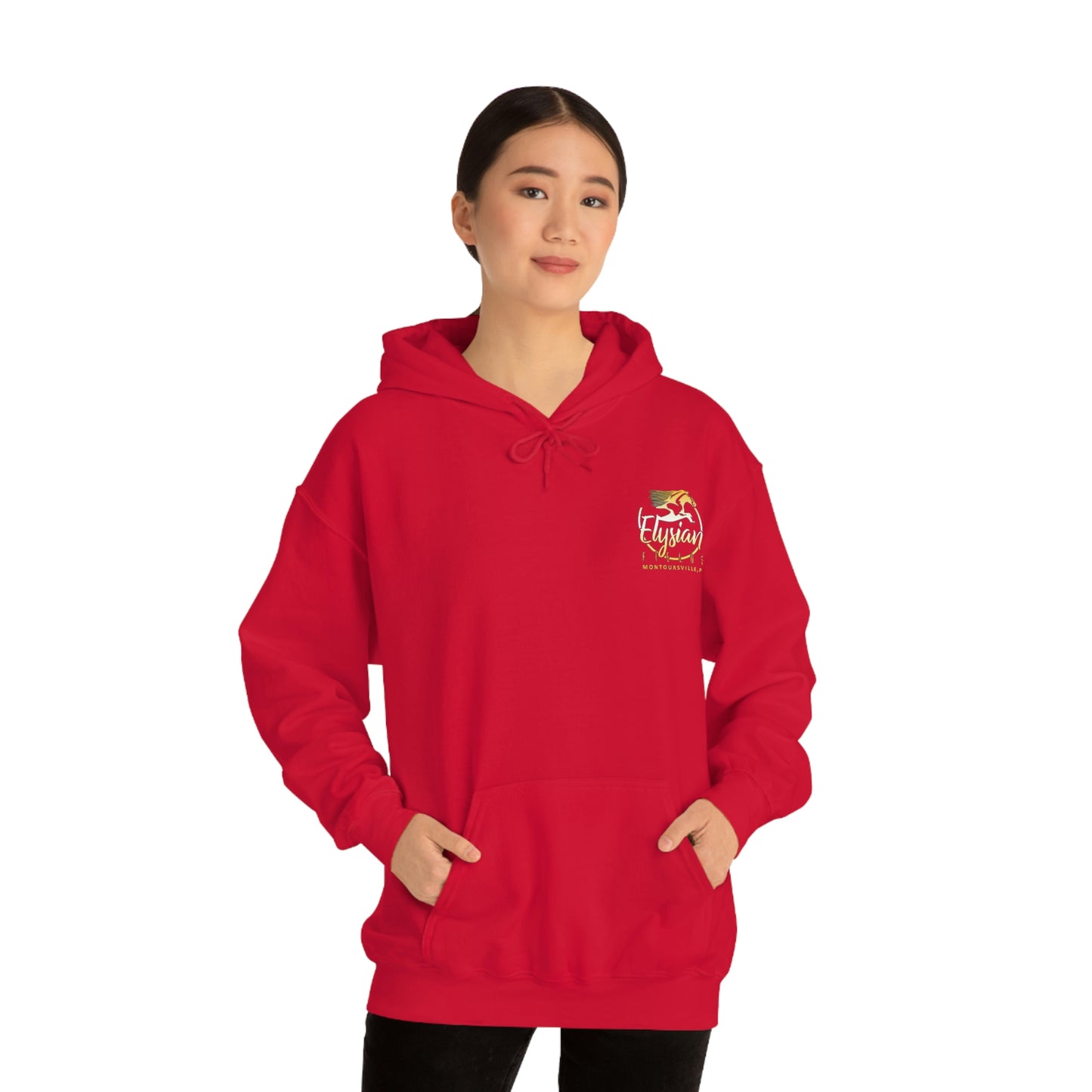 Elysian Fields - Adult Unisex Heavy Blend™ Hooded Sweatshirt - Color Logo