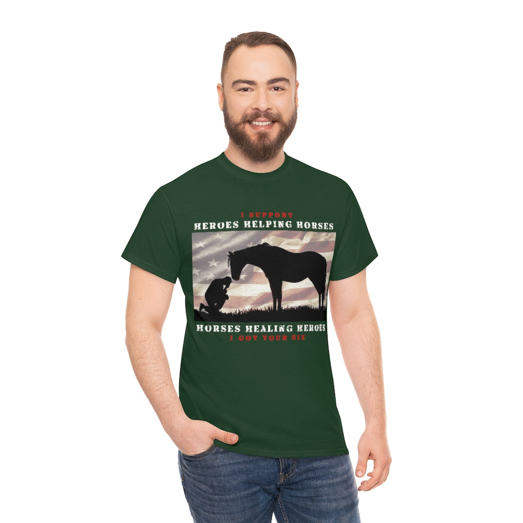 6H - Adult Tee (Front Logo) - White Lettering