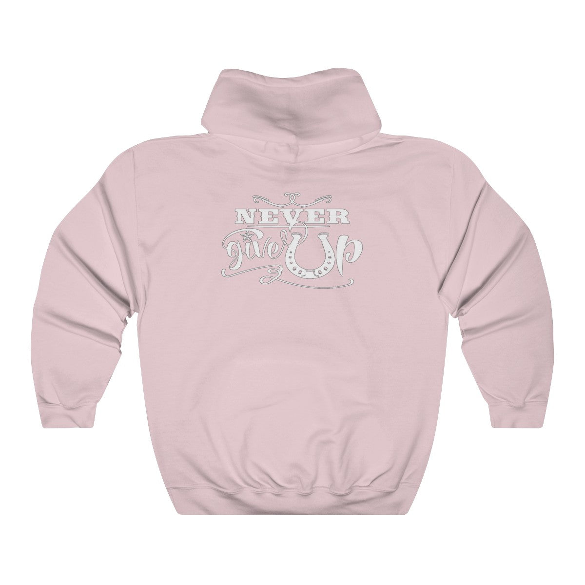 Never Give Up - Adult Unisex Heavy Blend™ Hooded Sweatshirt