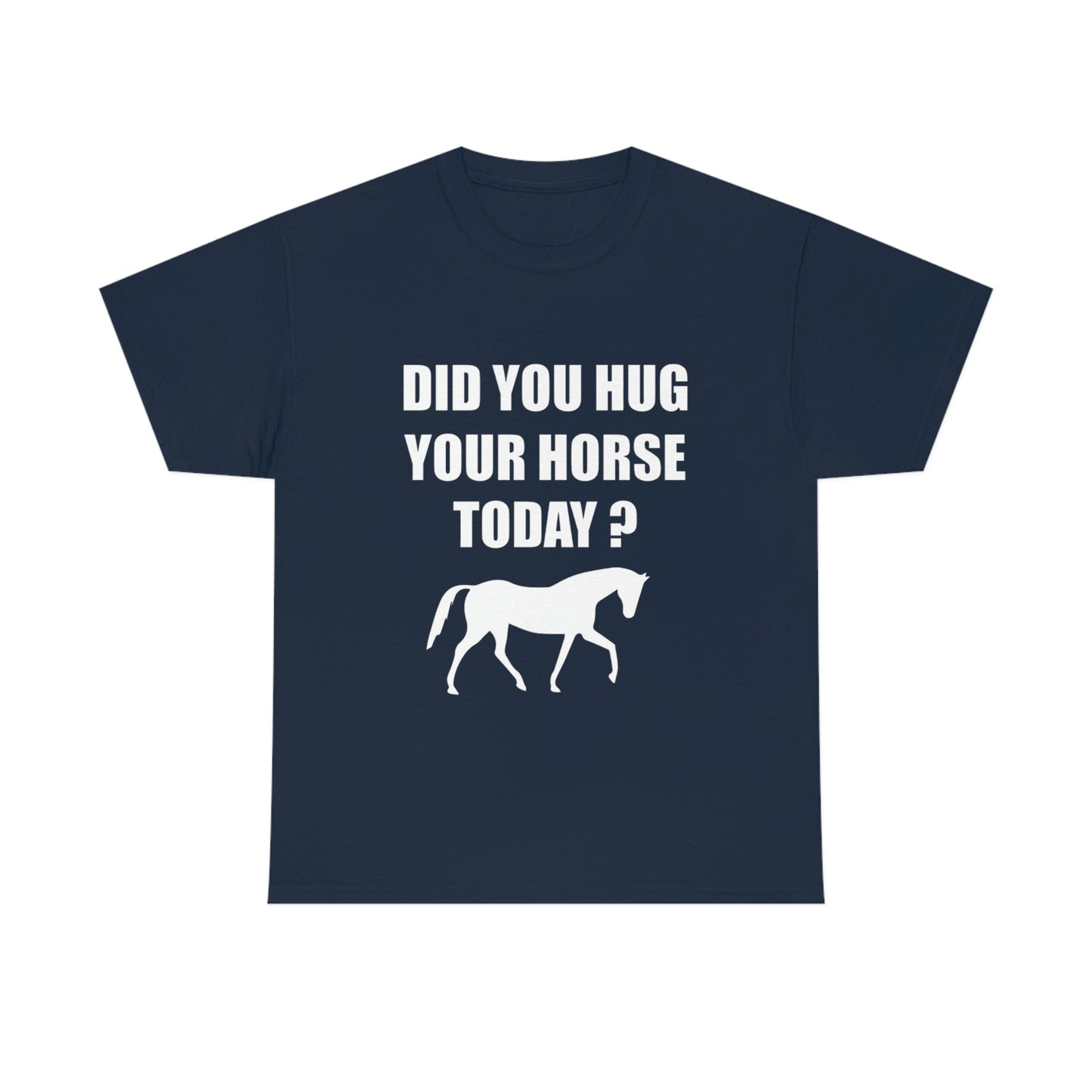 Horse Hugs - Adult Tee (Front Logo)
