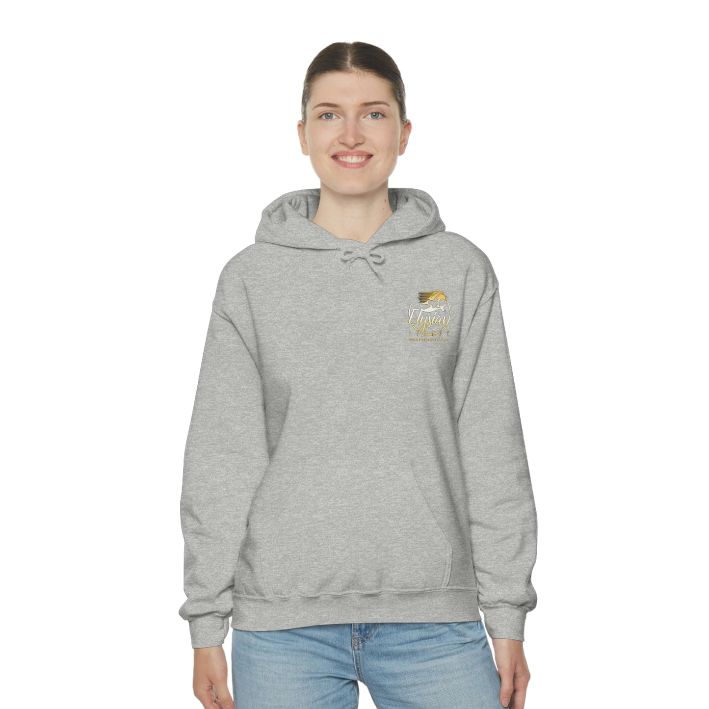 Elysian Fields - Adult Unisex Heavy Blend™ Hooded Sweatshirt - Color Logo