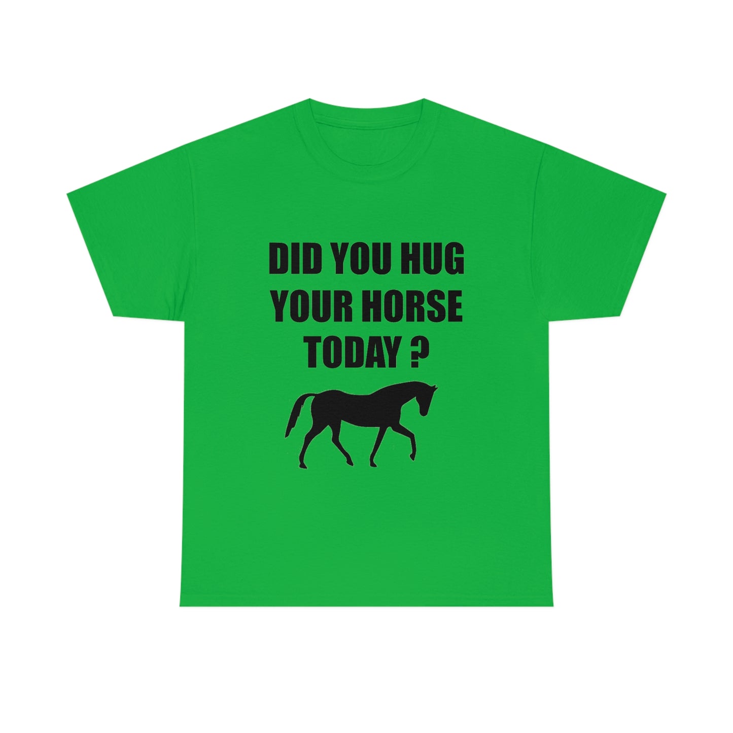 Horse Hugs - Adult Tee (Front Logo)