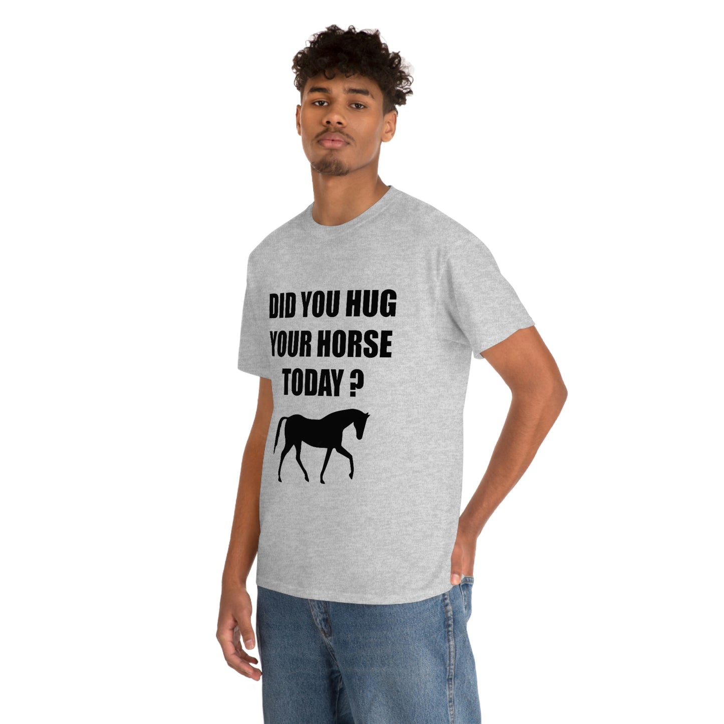 Horse Hugs - Adult Tee (Front Logo)