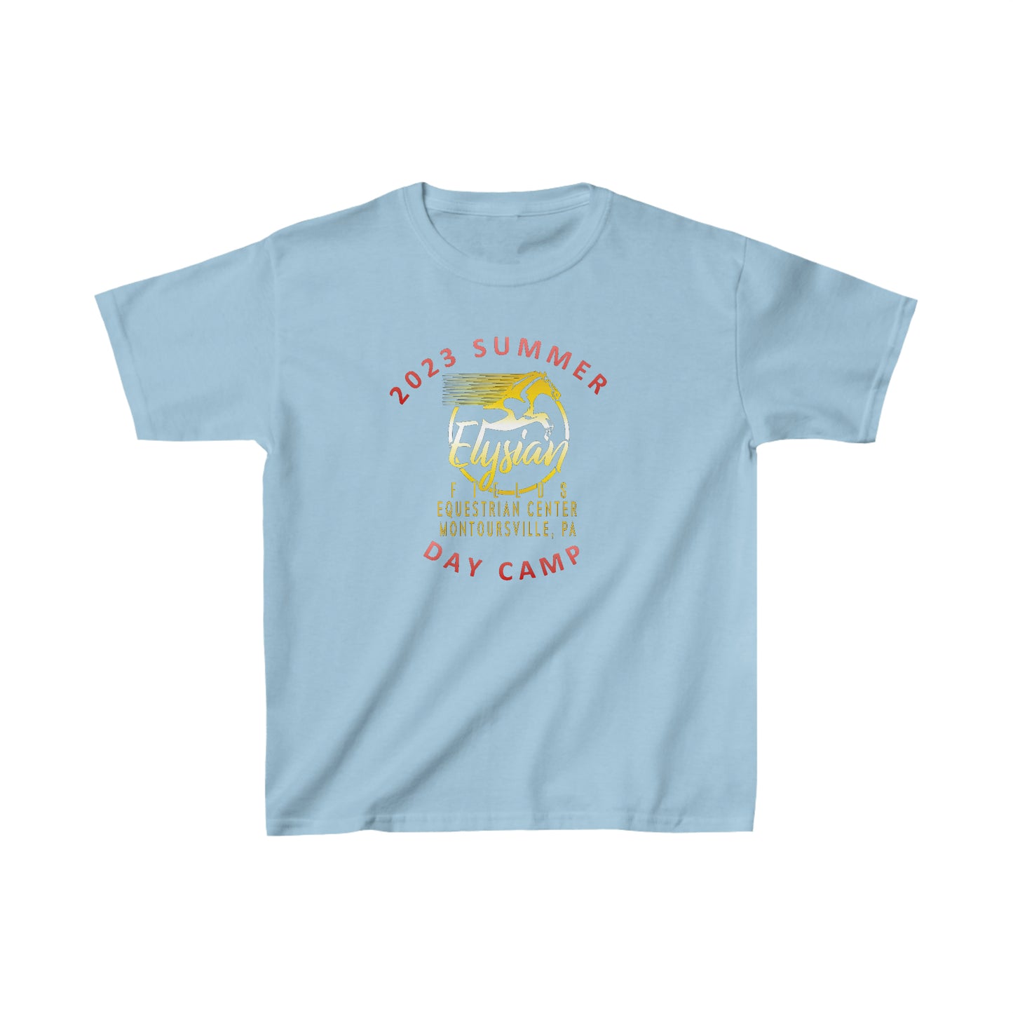 2023 Summer Day Camp at Elysian Fields - Kids Heavy Cotton™ Tee