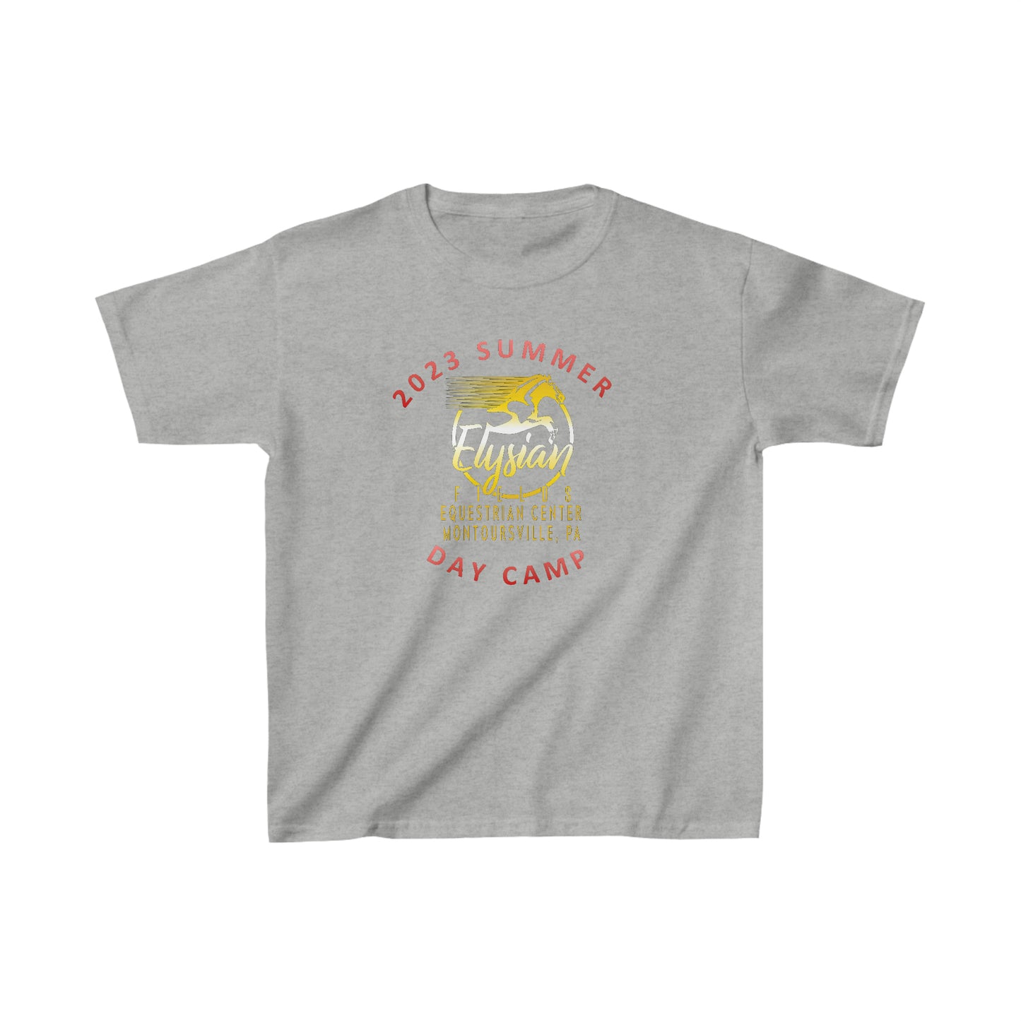 2023 Summer Day Camp at Elysian Fields - Kids Heavy Cotton™ Tee