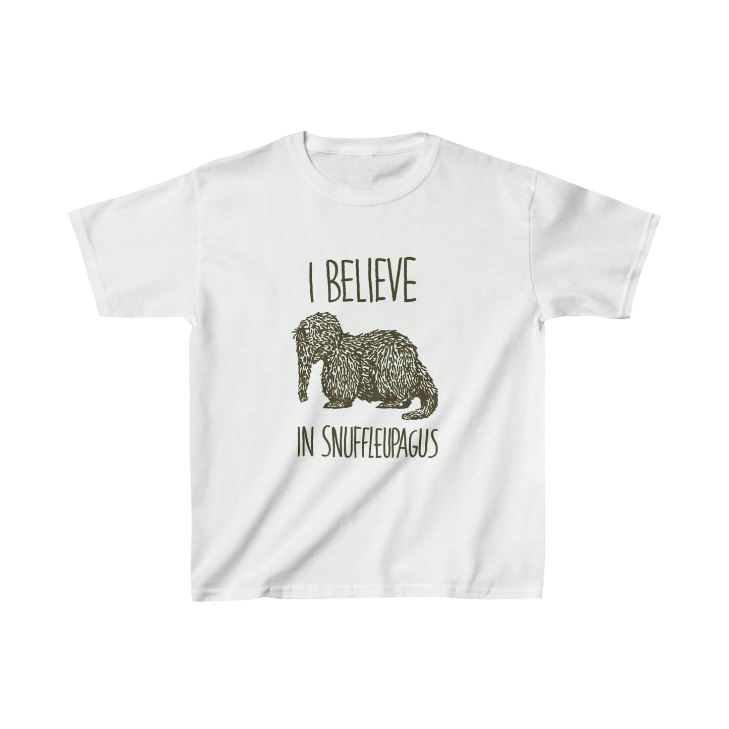 I believe in Snuffleupagus - Kids Heavy Cotton™ Tee