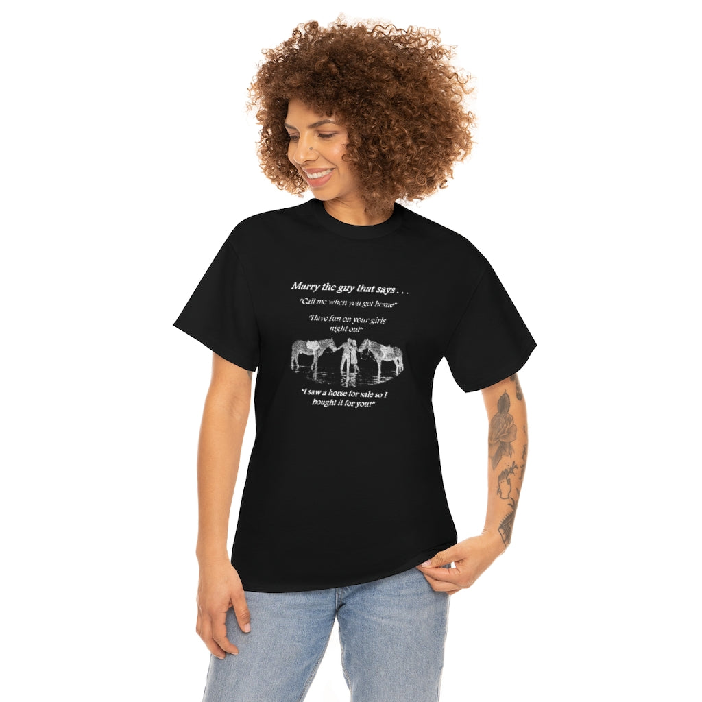 The ONE! - Adult Tee (Front Logo) - White Print