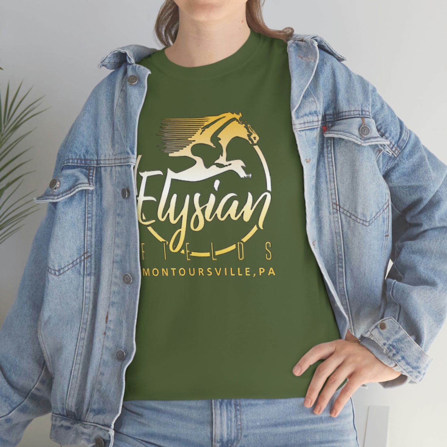 Elysian Fields - Adult Unisex Heavy Cotton Tee