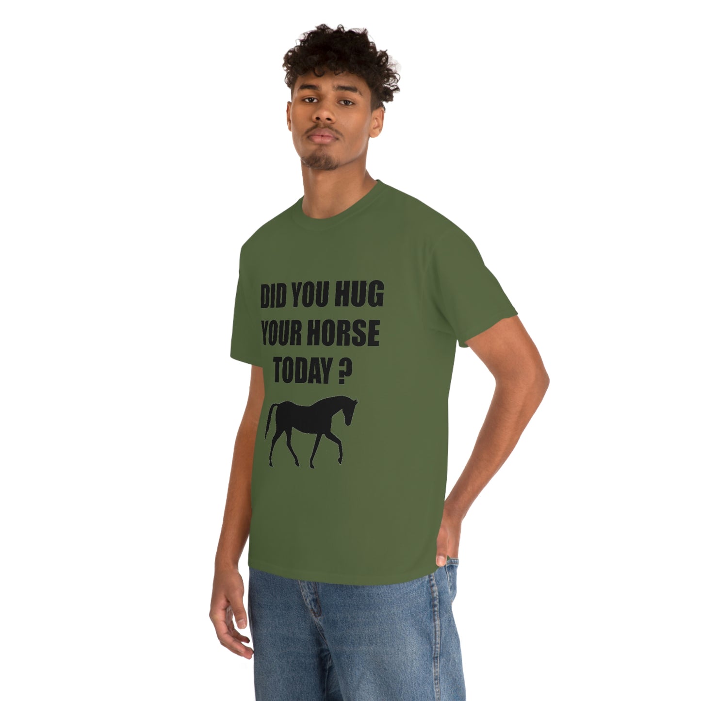Horse Hugs - Adult Tee (Front Logo)