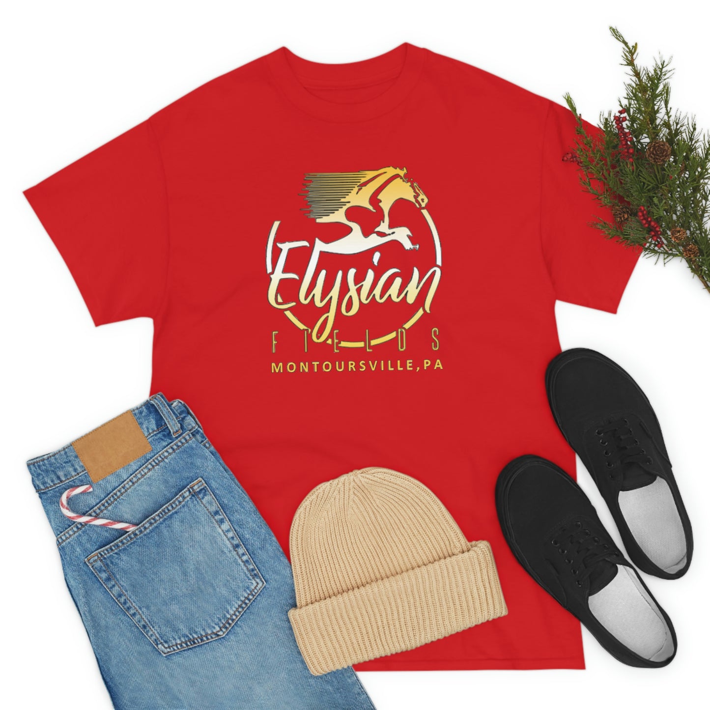 Elysian Fields - Adult Unisex Heavy Cotton Tee