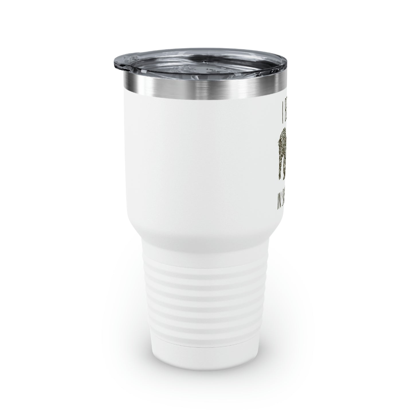 I believe in Snuffleupagus - Ringneck Tumbler, 30oz