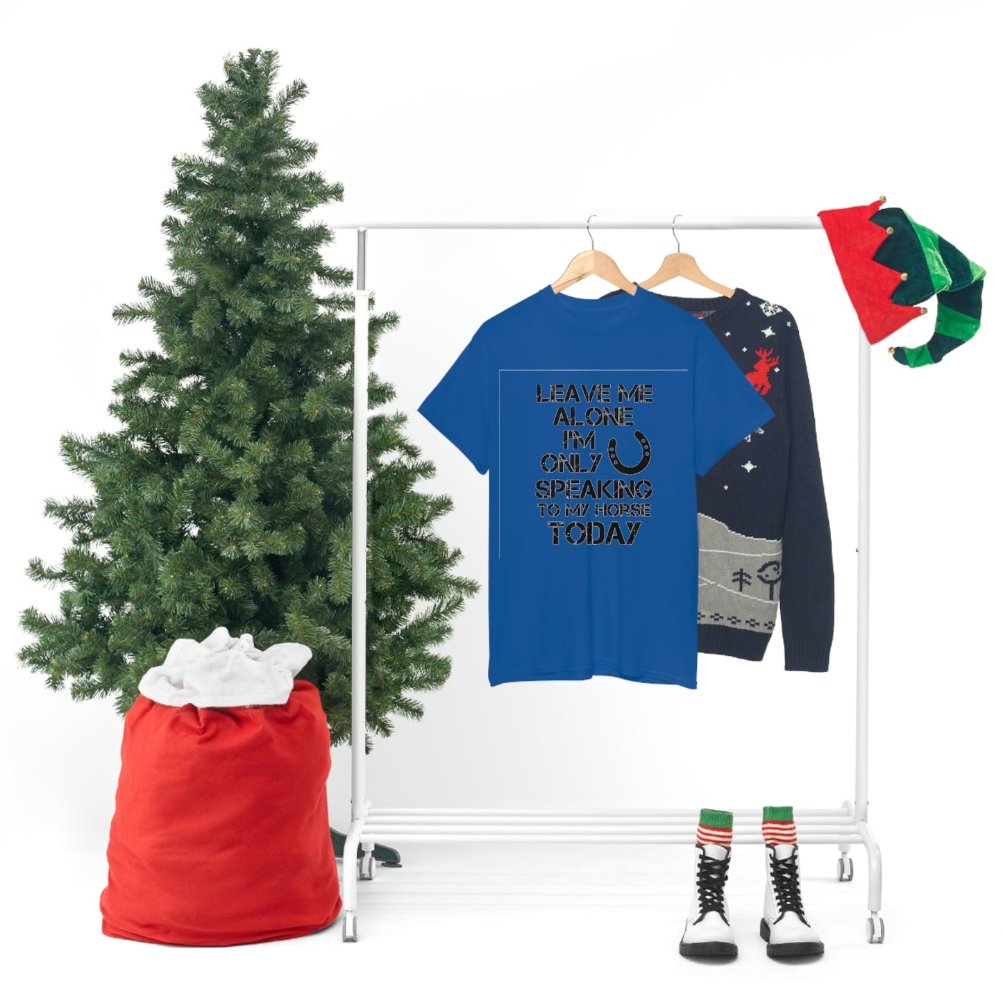 Leave Me Alone - Adult Tee (Front Logo)