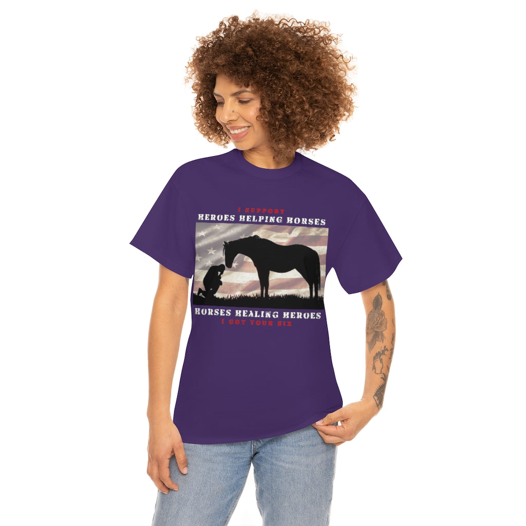 6H - Adult Tee (Front Logo) - White Lettering
