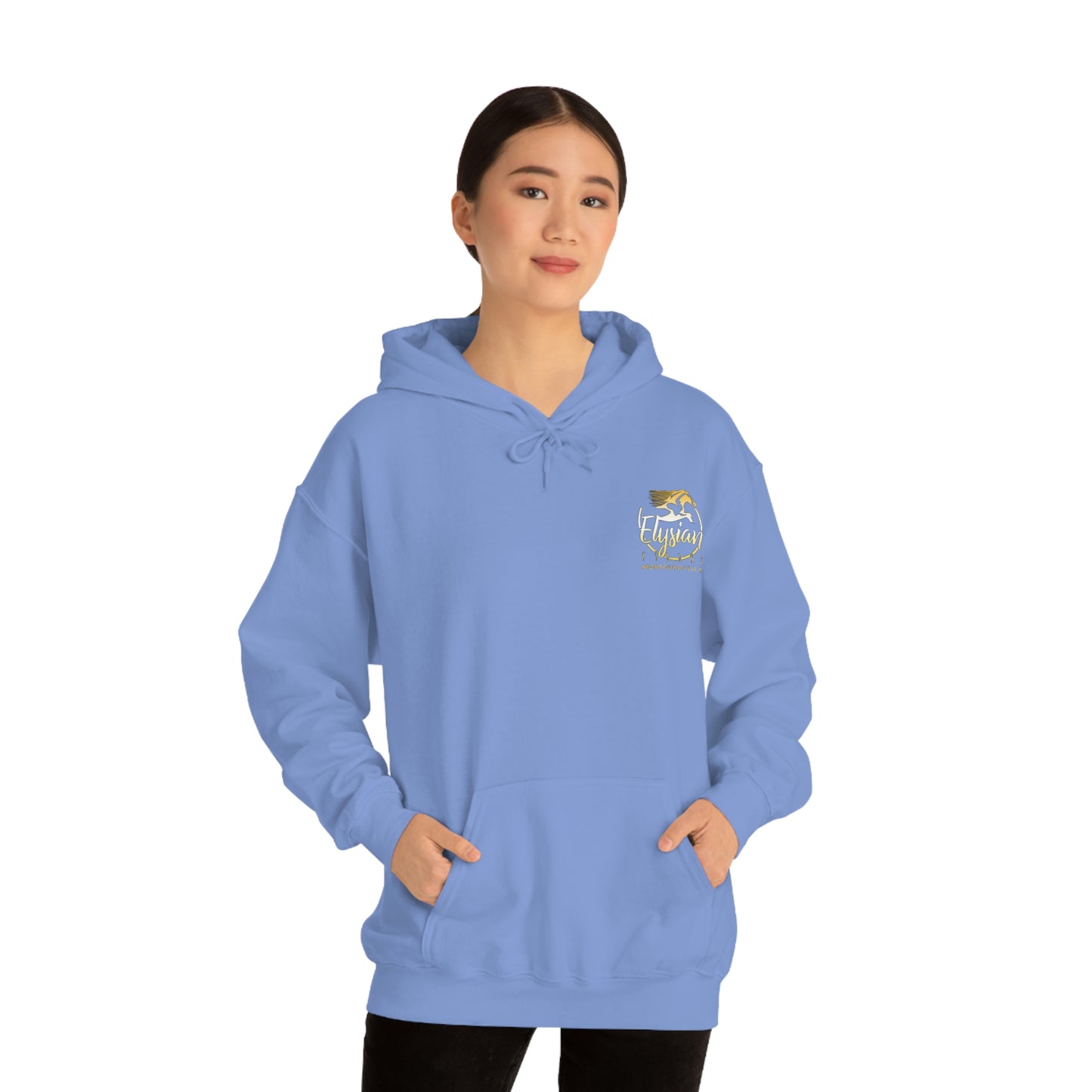 Elysian Fields - Adult Unisex Heavy Blend™ Hooded Sweatshirt - Color Logo