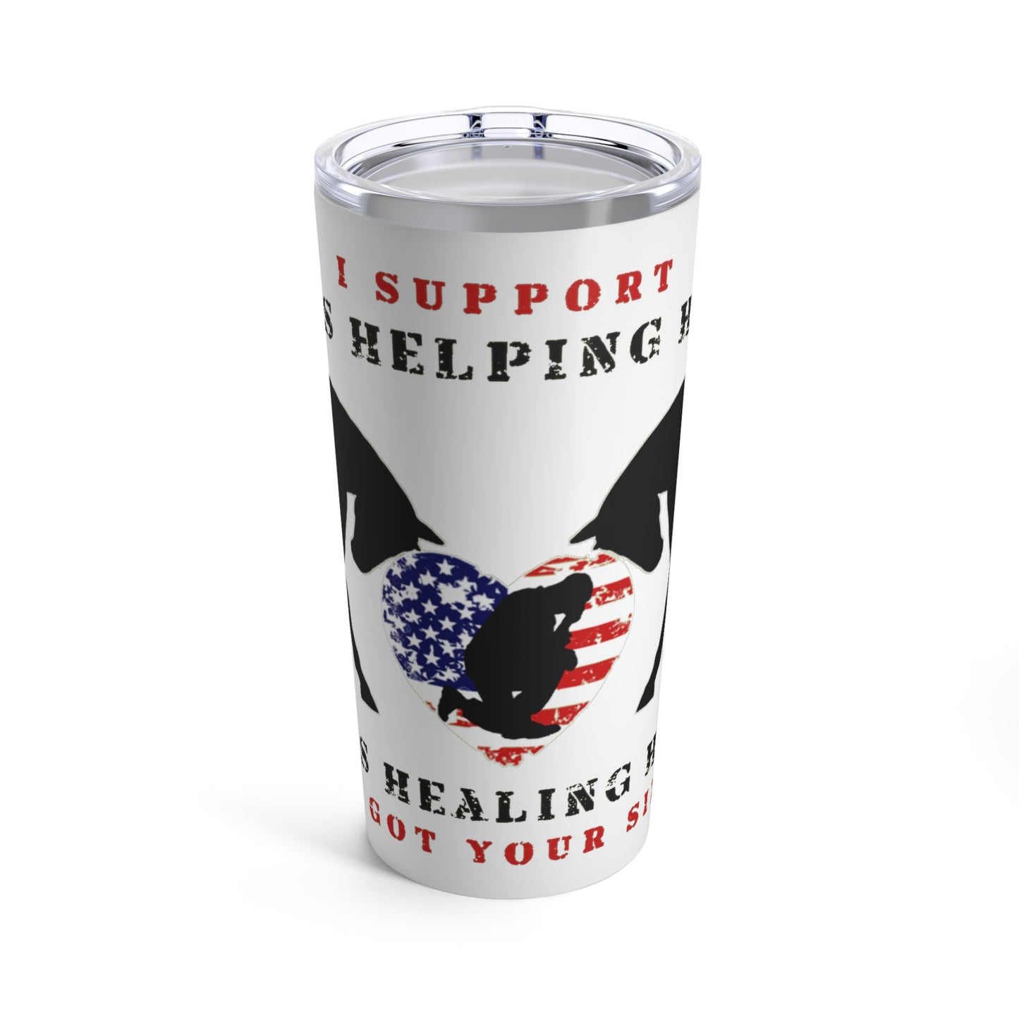 6H - Heart - Tumbler 20oz