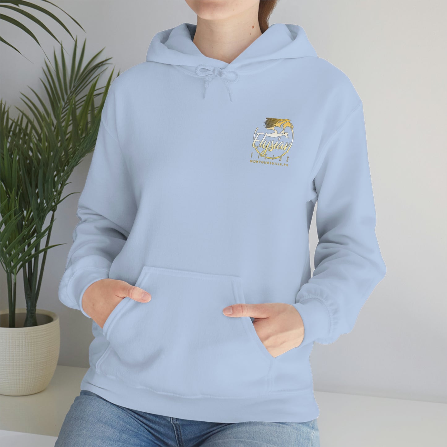 Elysian Fields - Adult Unisex Heavy Blend™ Hooded Sweatshirt - Color Logo