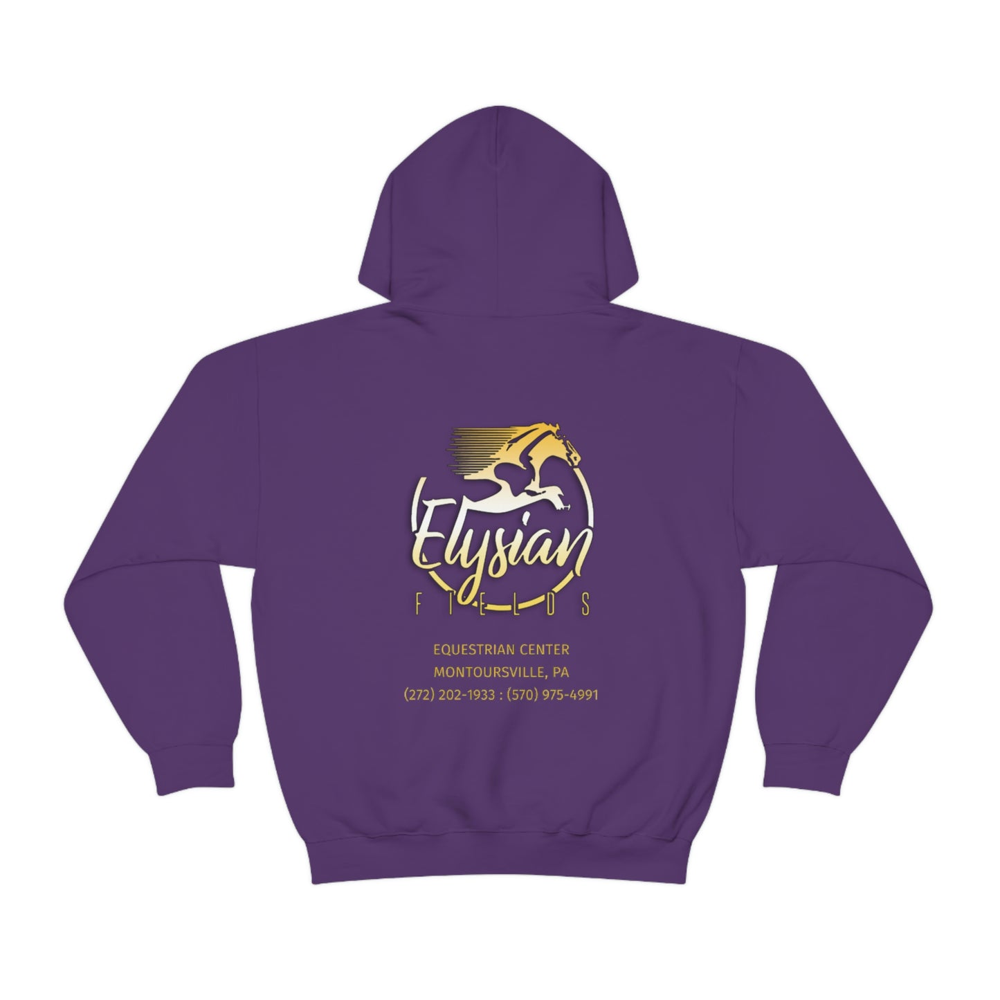 Elysian Fields - Adult Unisex Heavy Blend™ Hooded Sweatshirt - Color Logo