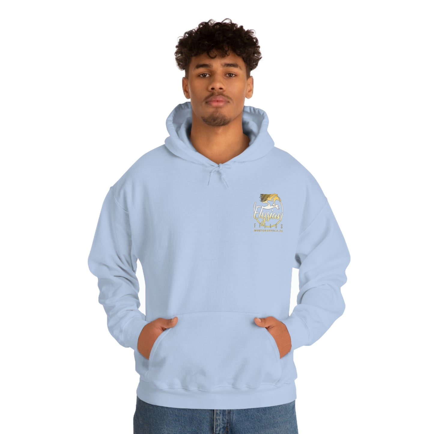 Elysian Fields - Adult Unisex Heavy Blend™ Hooded Sweatshirt - Color Logo