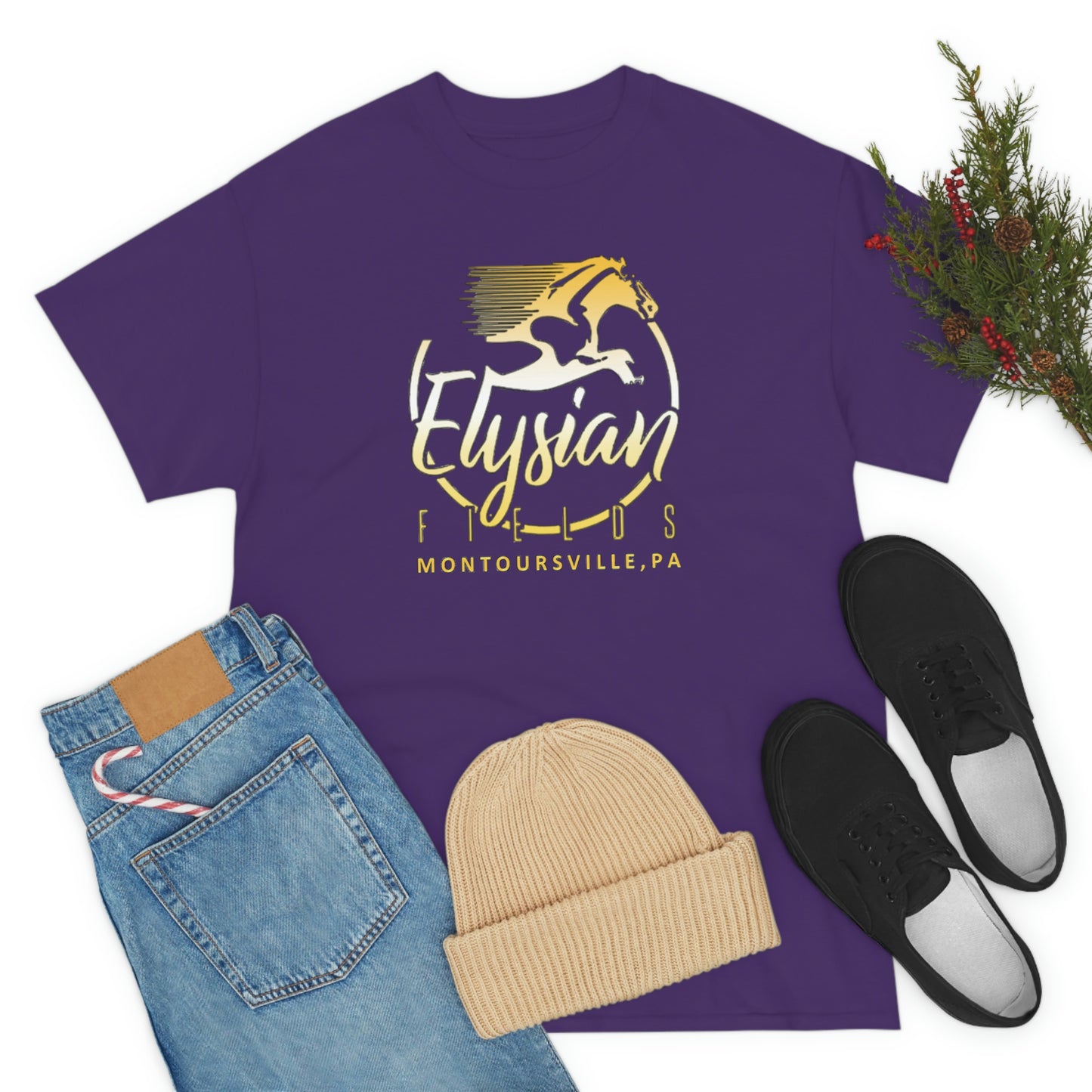 Elysian Fields - Adult Unisex Heavy Cotton Tee