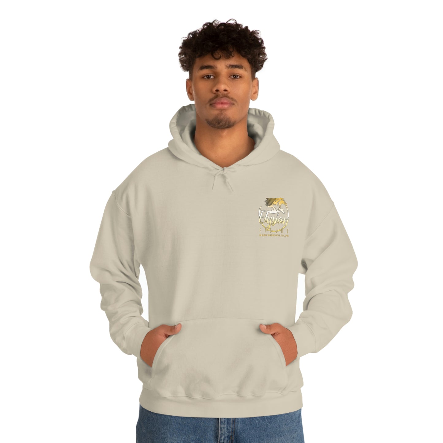 Elysian Fields - Adult Unisex Heavy Blend™ Hooded Sweatshirt - Color Logo