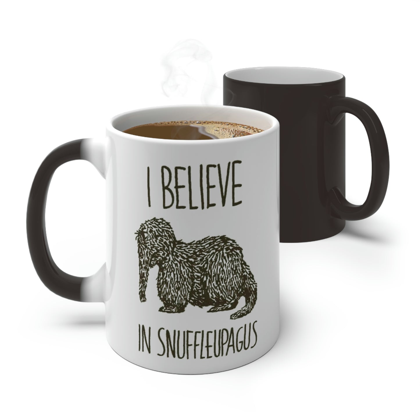 I believe in Snuffleupagus - Color Changing Mug