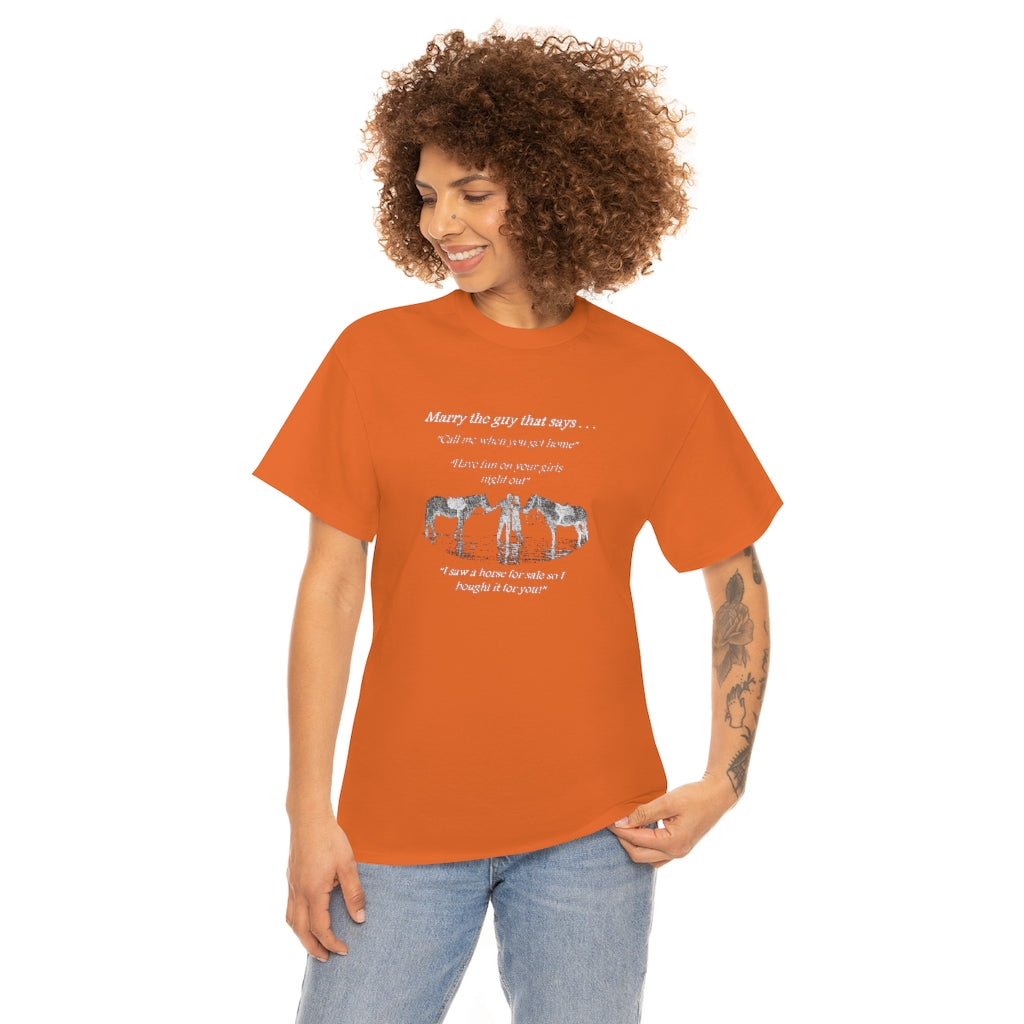The ONE! - Adult Tee (Front Logo) - White Print