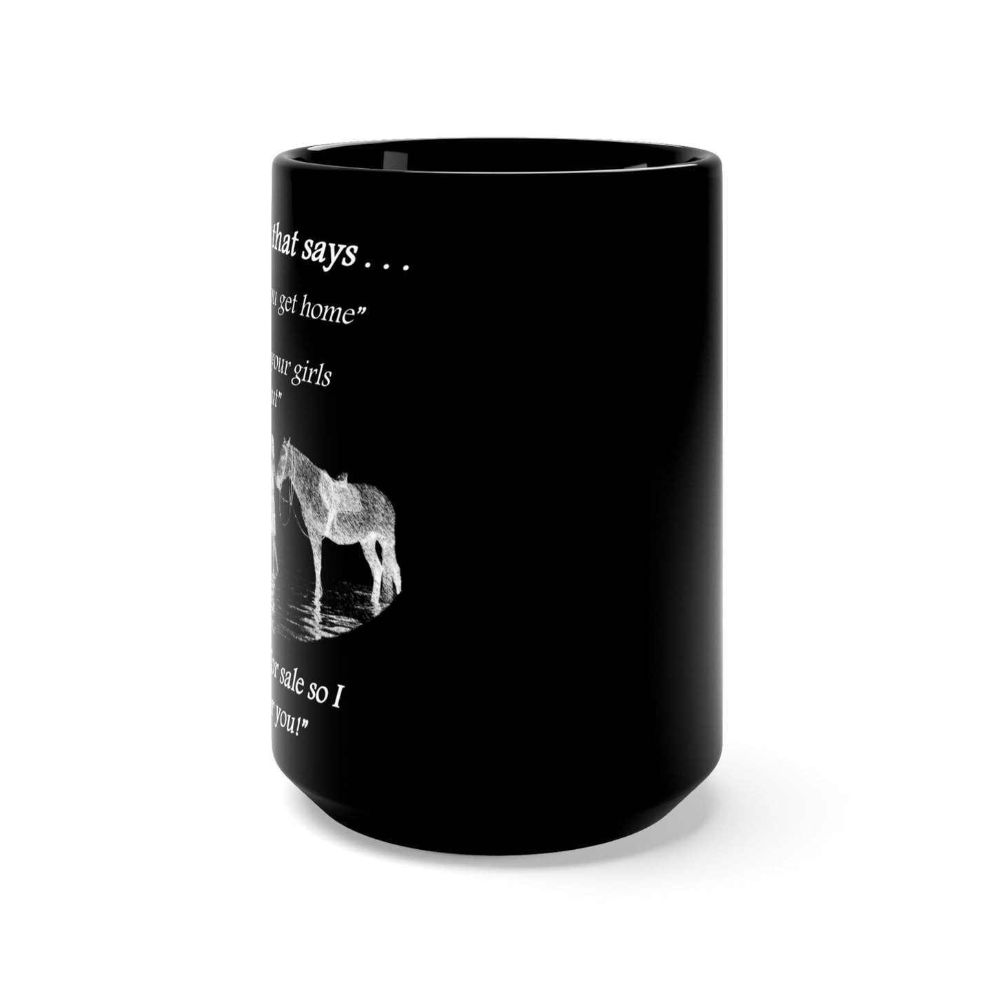The ONE! - Black Mug 15oz