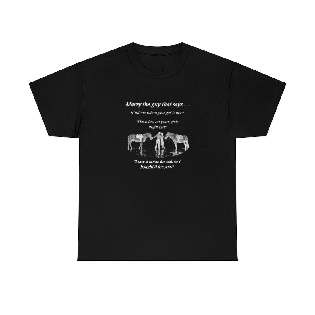 The ONE! - Adult Tee (Front Logo) - White Print