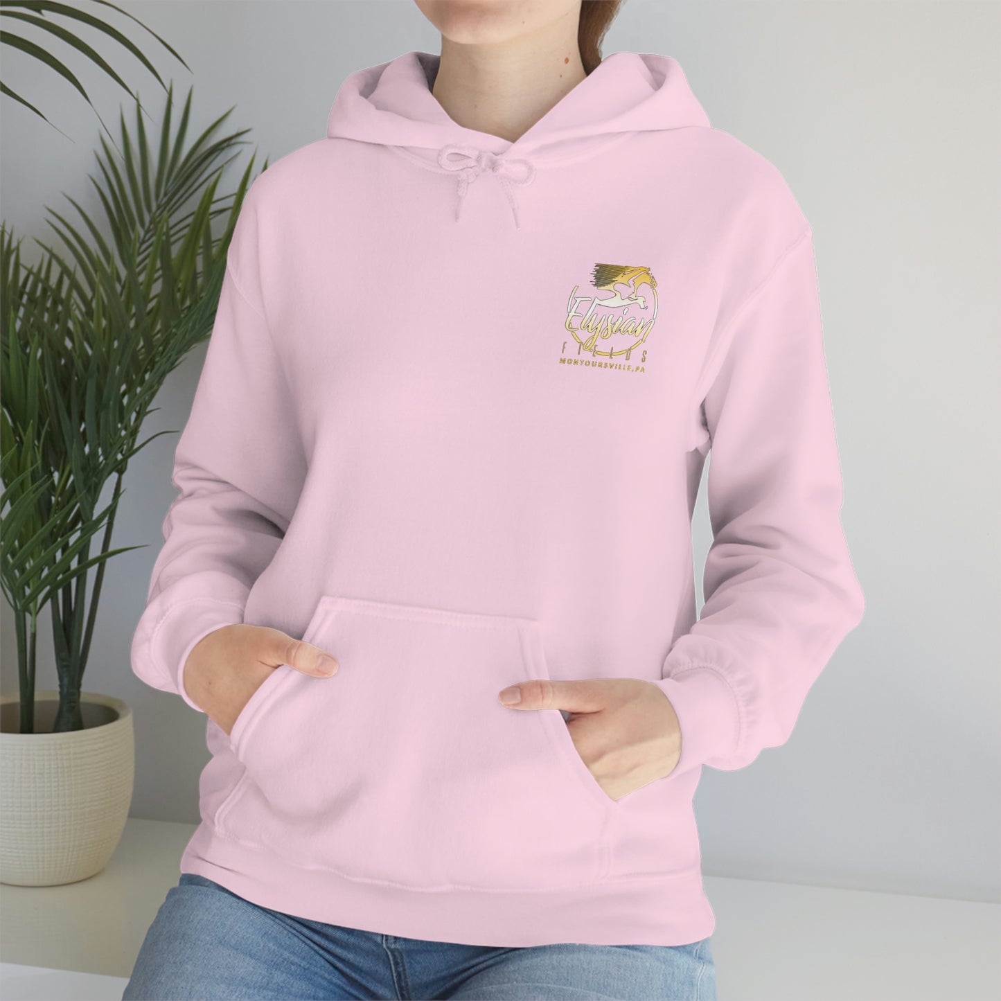 Elysian Fields - Adult Unisex Heavy Blend™ Hooded Sweatshirt - Color Logo