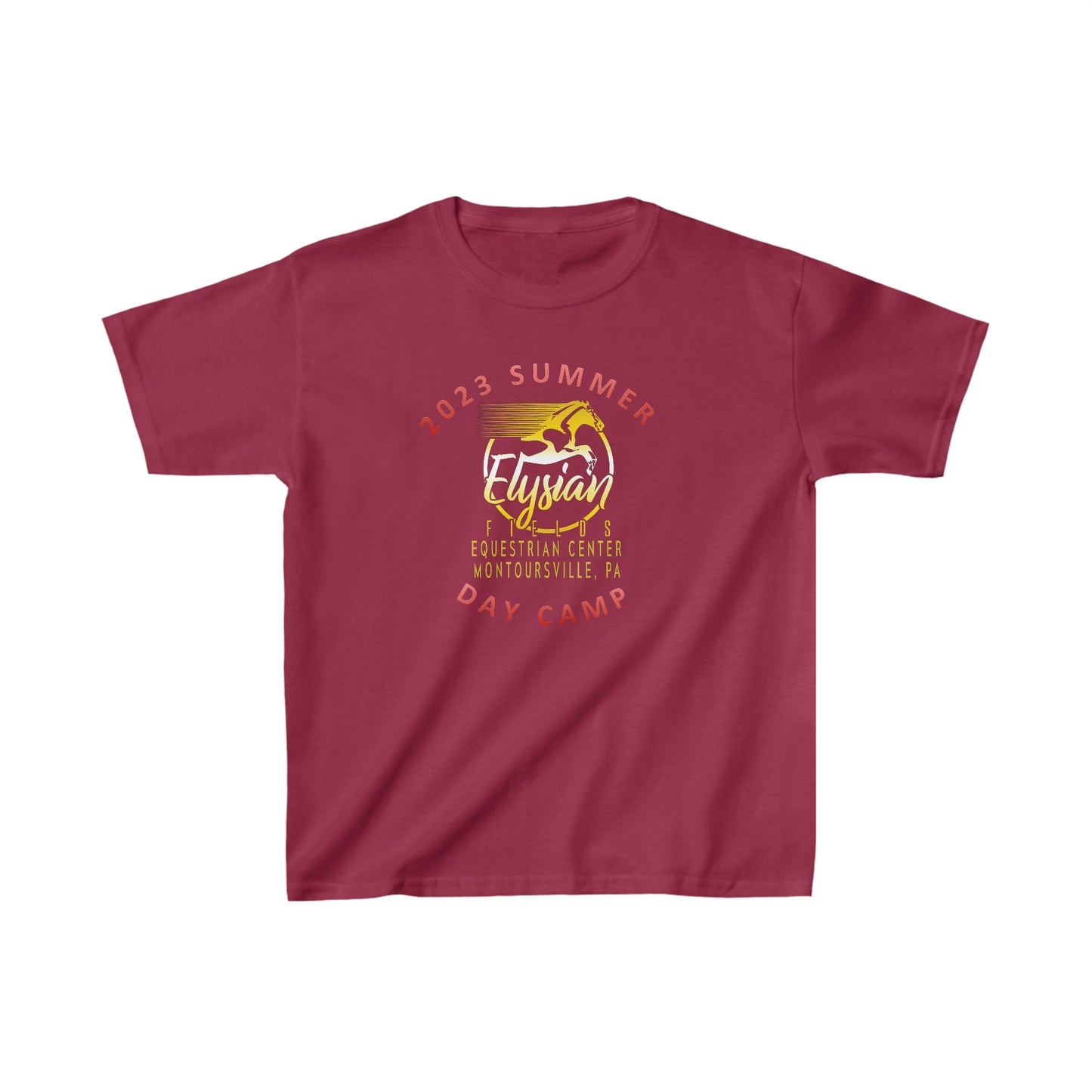 2023 Summer Day Camp at Elysian Fields - Kids Heavy Cotton™ Tee
