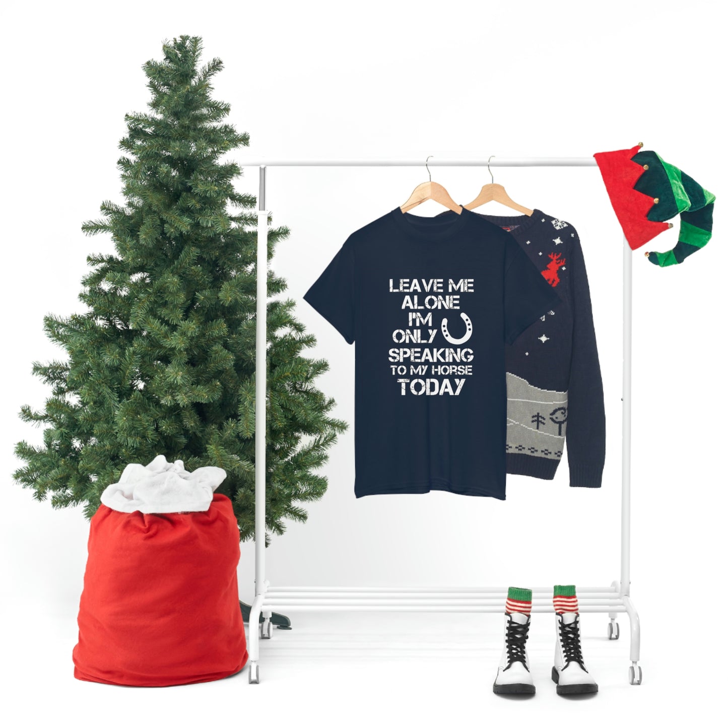 Leave Me Alone - Adult Tee (Front Logo)
